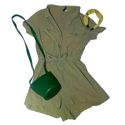 Mono Verde y Cartera
