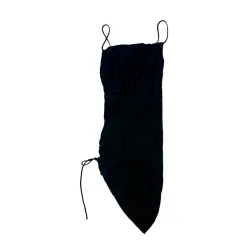 Vestido Negro de Satén