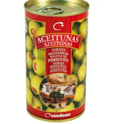 Aceitunas verdes rellenas de pimiento Coviran