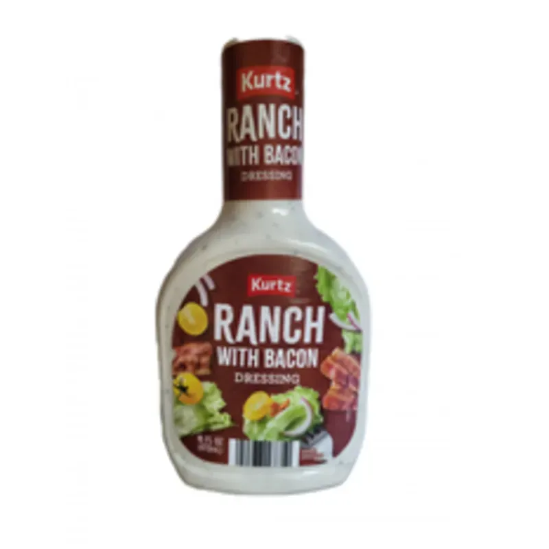 Aderezo ranchero con sabor a bacon 