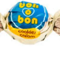 Bombón sabor galletas y obleas