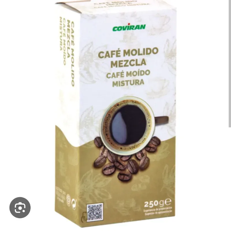 Café molido mezcla Covirán 