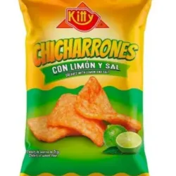 Chicharrones con limón y sal 