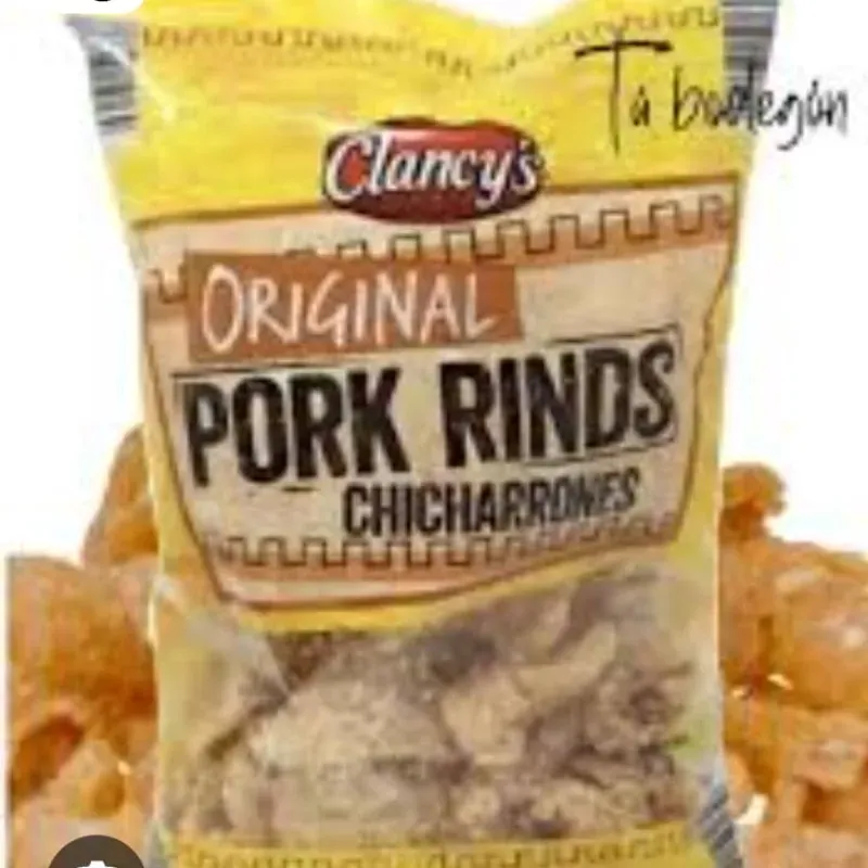 Chicharrones con sal