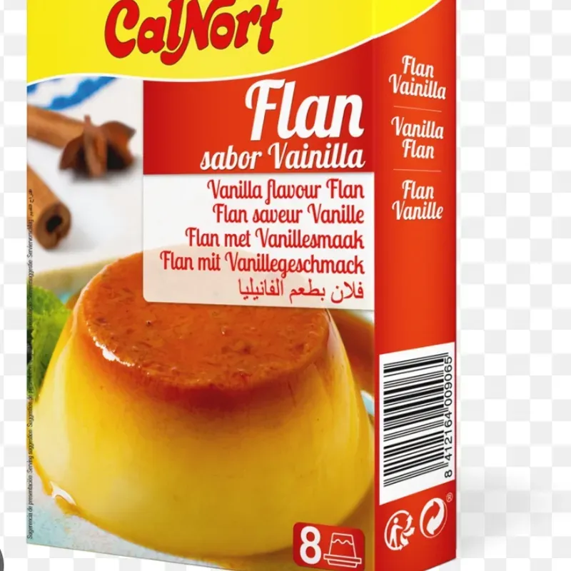 Flan Sabor Vainilla 