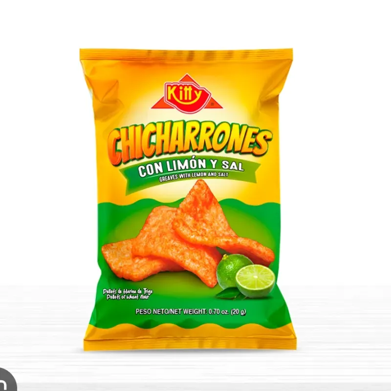 Chicharrones con limón y sal Kitty 