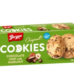Galletas bergen sabor chocolate con avellanas 