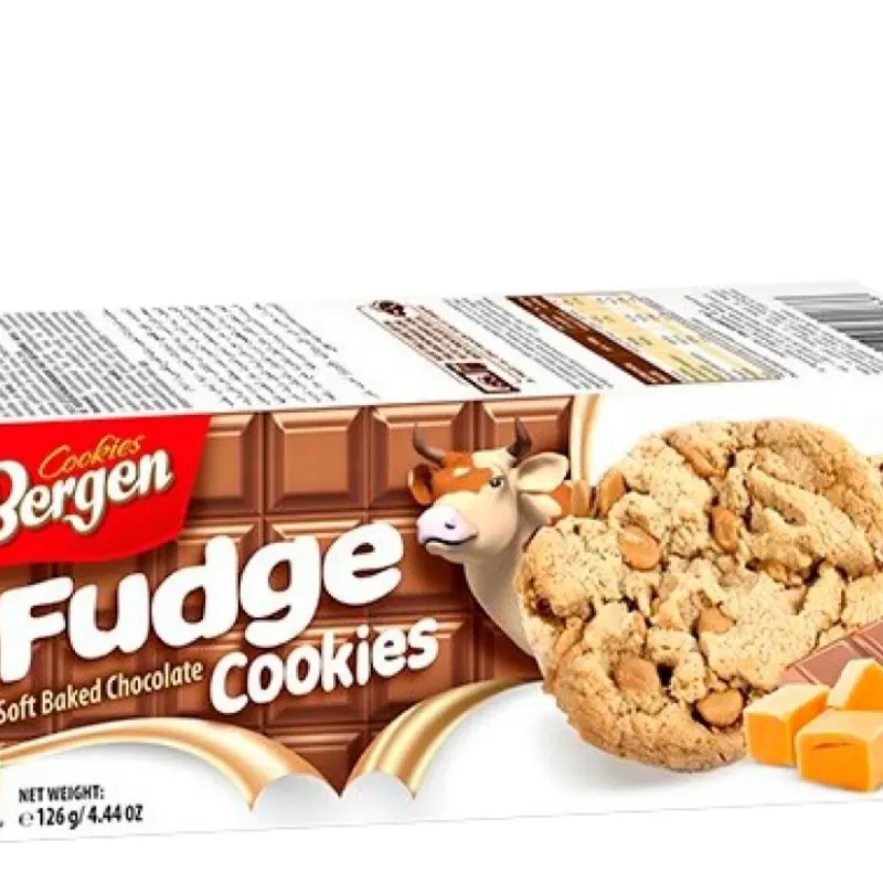 Galletas bergen sabor chocolate con dulce de leche 