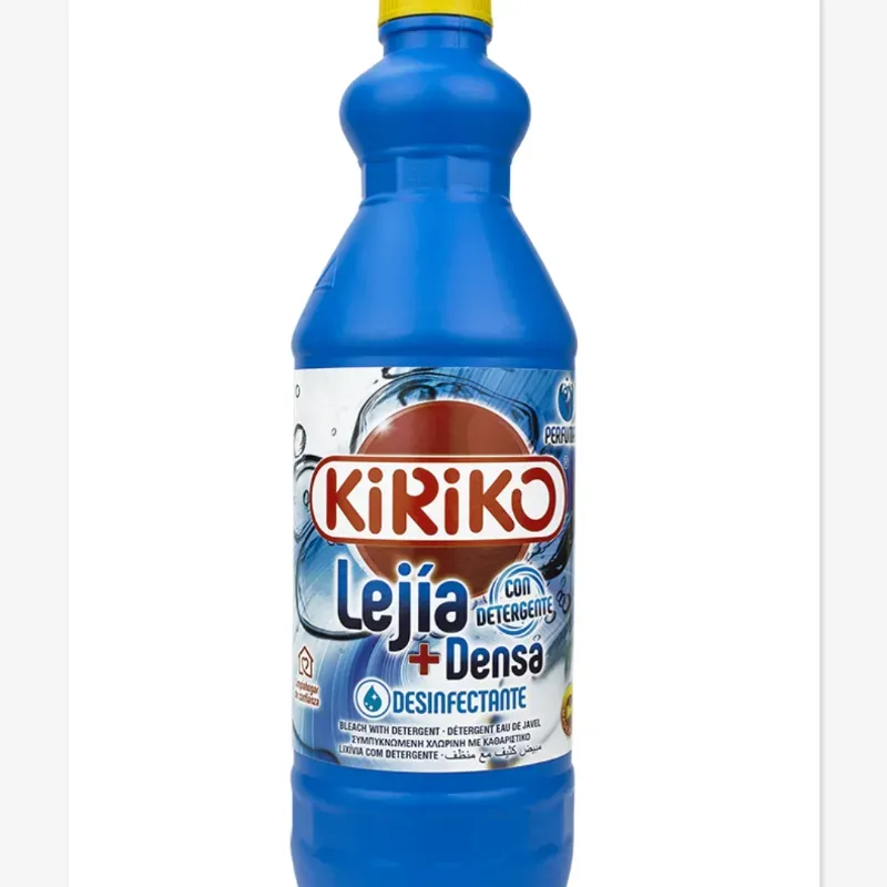 Lejía Densa Azul con Detergente Kiriko 