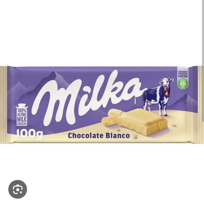 Milka Chocolate Blanco 