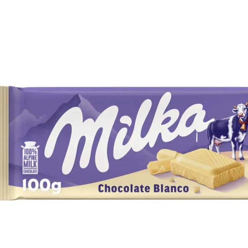 Milka chocolate blanco 