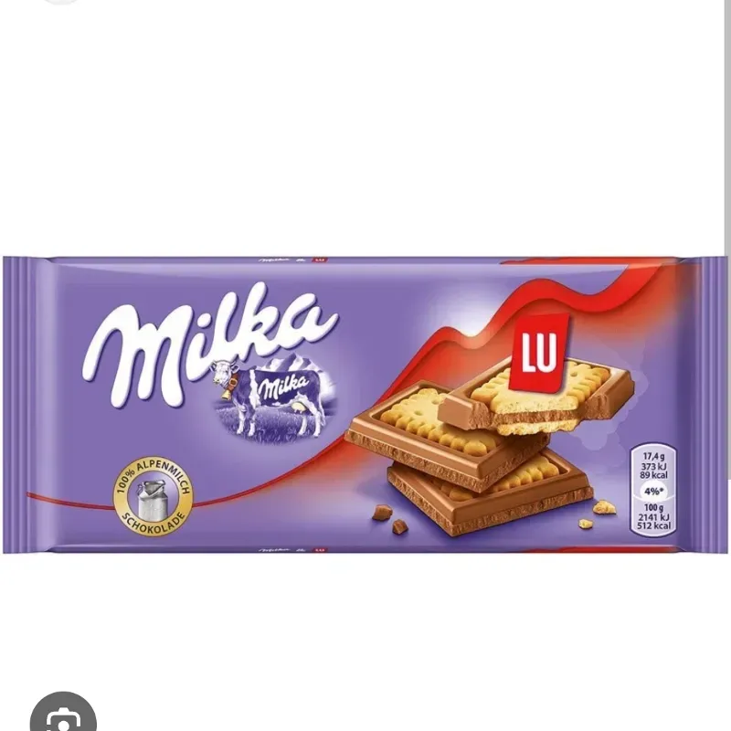 Milka LU con galletas 