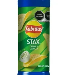 Papas stax sabor cebolla 