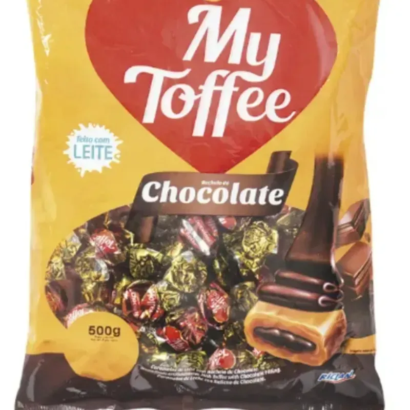Paquete de caramelo sabor chocolate 