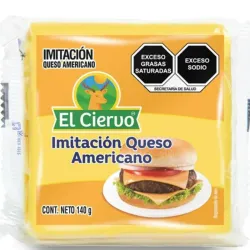 Queso tipo americano en lonchas 