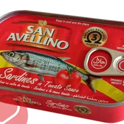 Sardinas en tomate San Avellino