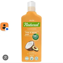 Acondicionador de coco y aguacate 