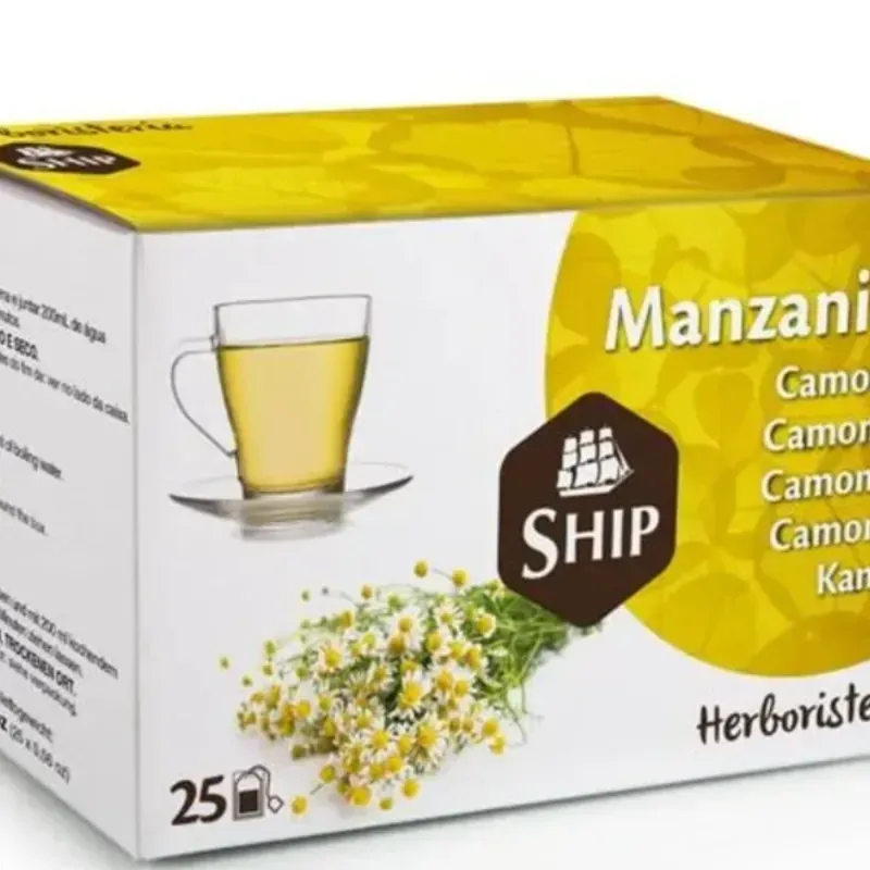 Té de manzanilla 