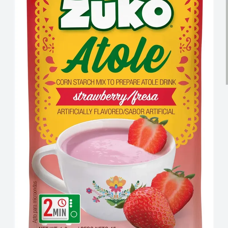 Zuko Atole de fresa 