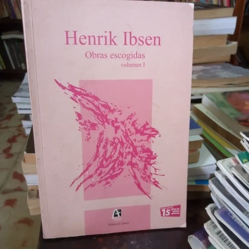 📖Título: Obras escogidas volumen I ✍️Autor: Henrik Ibsen