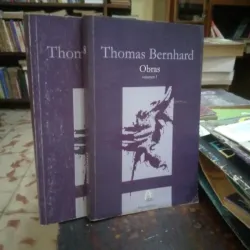 📖 Título: Obras (Volumen I y II) ✍️ Autor: Thomas Bernhard