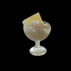 Dulce de coco con queso