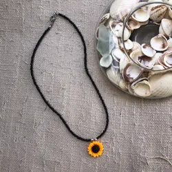 Collar girasol 