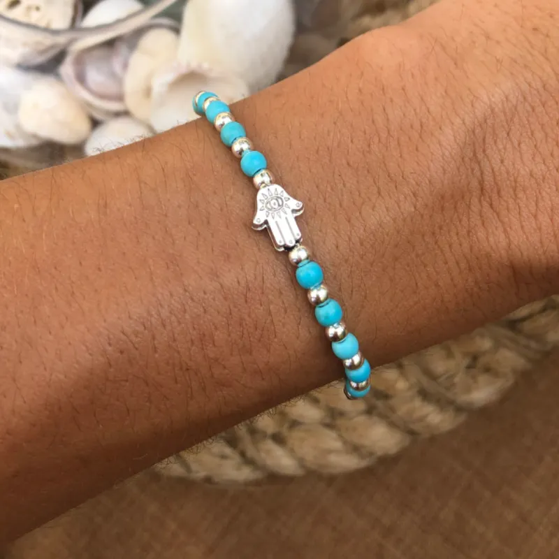 Pulsera con mano de Fátima 