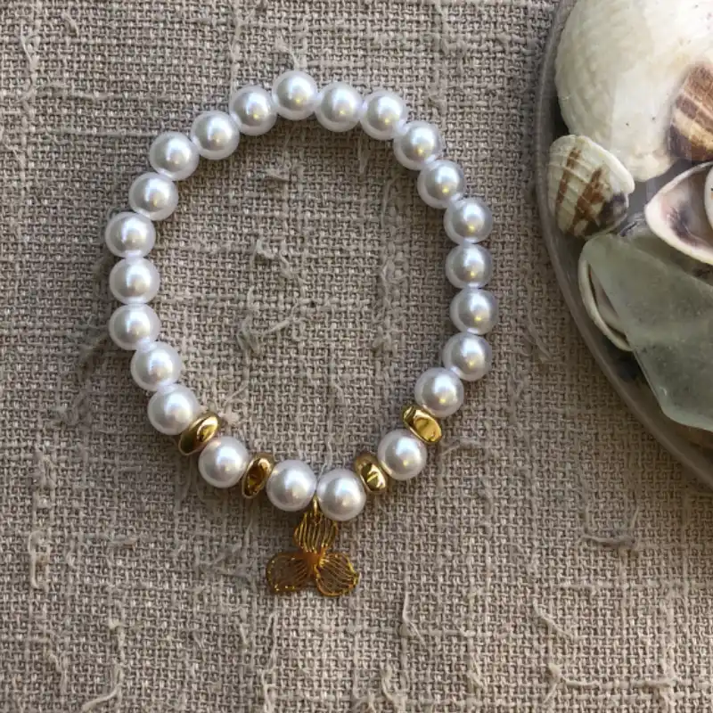 Pulsera de perlas #8