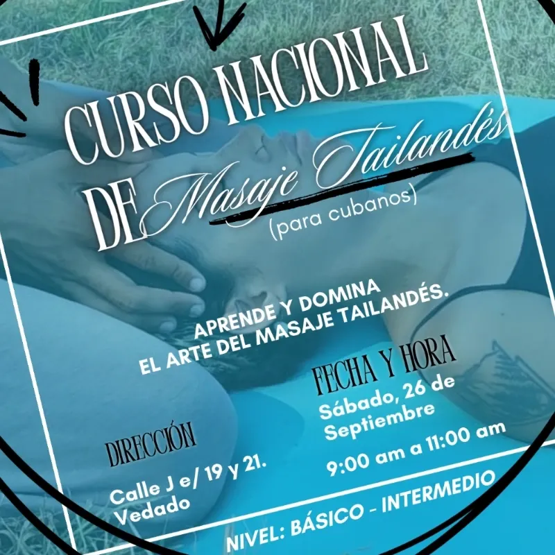 Curso de Masaje Tailandés Nacional