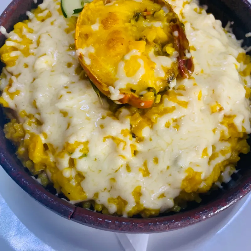 Risotto de marisco