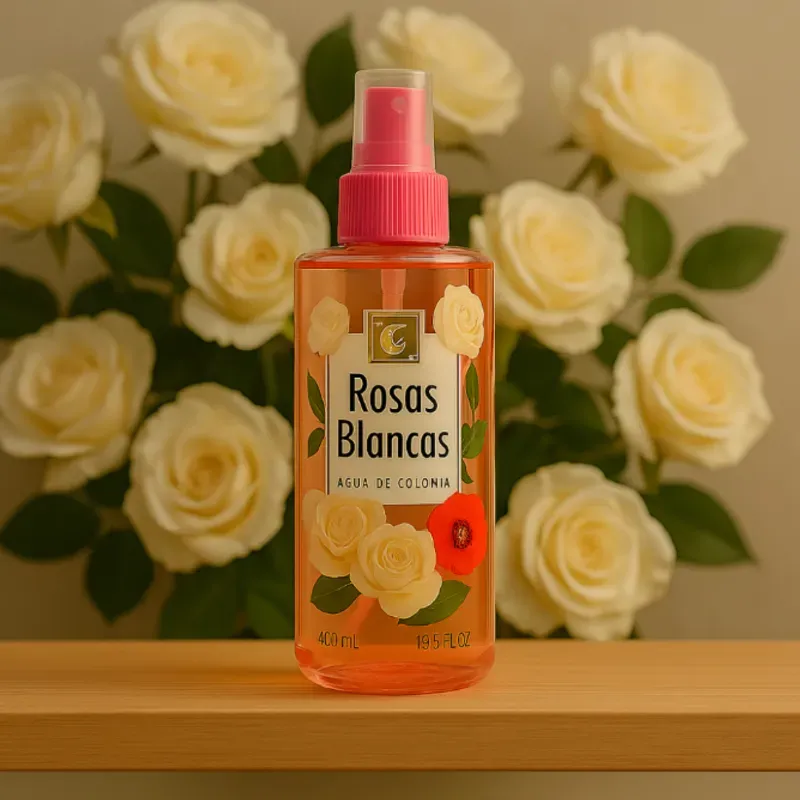 Agua de colonia para mujeres Rosas Blancas S&C (400 ml)