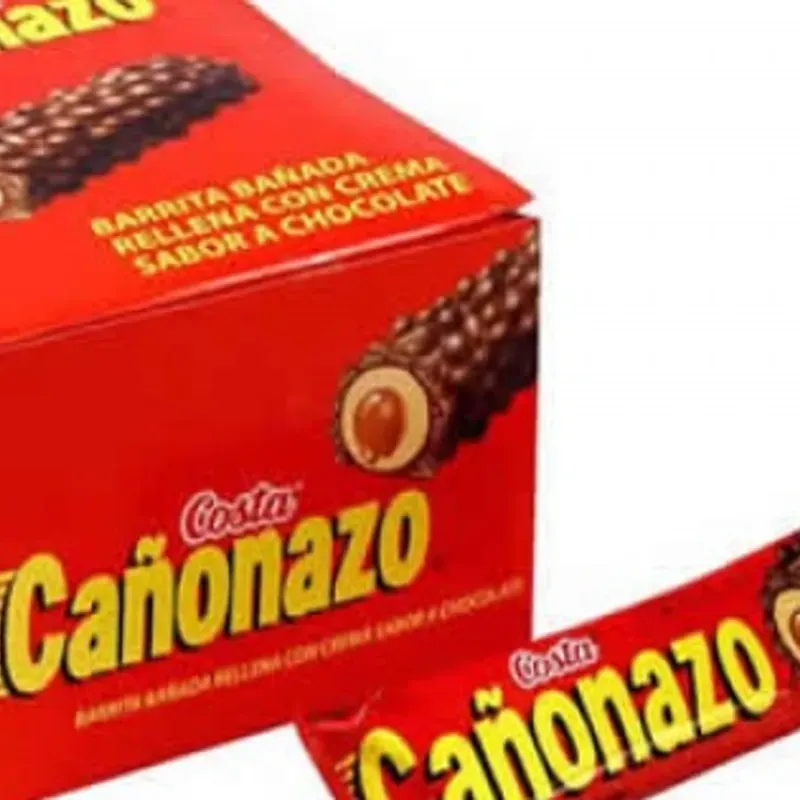 Barrita de Chocolate rellena con crema (Cañonazo)