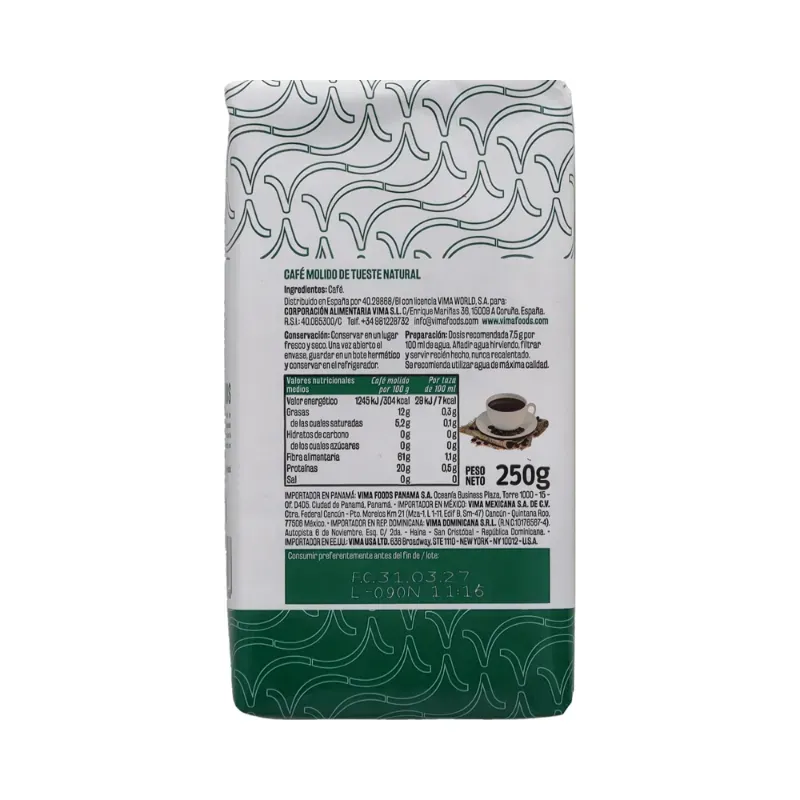 Café molido Vima (250 g / 8.81 oz)