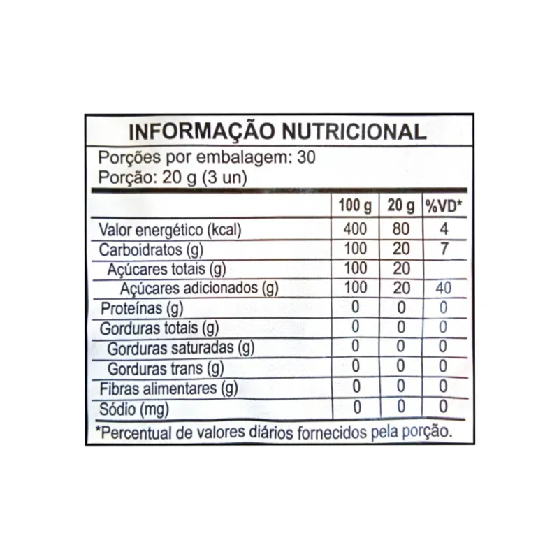Caramelos duros surtidos (600 g / 1.36 lb)