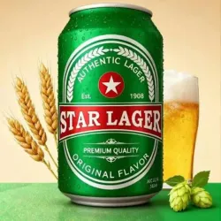 Cerveza Star Lager (355ml)