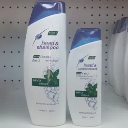 Combo champú y acondicionador Menta Fresca