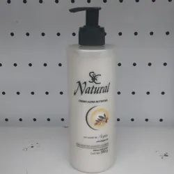 Crema Natural con aceite de argan (400 ml)