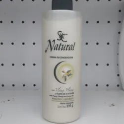 Crema Natural con con ylang ylang y aceite de algodón(400 ml)