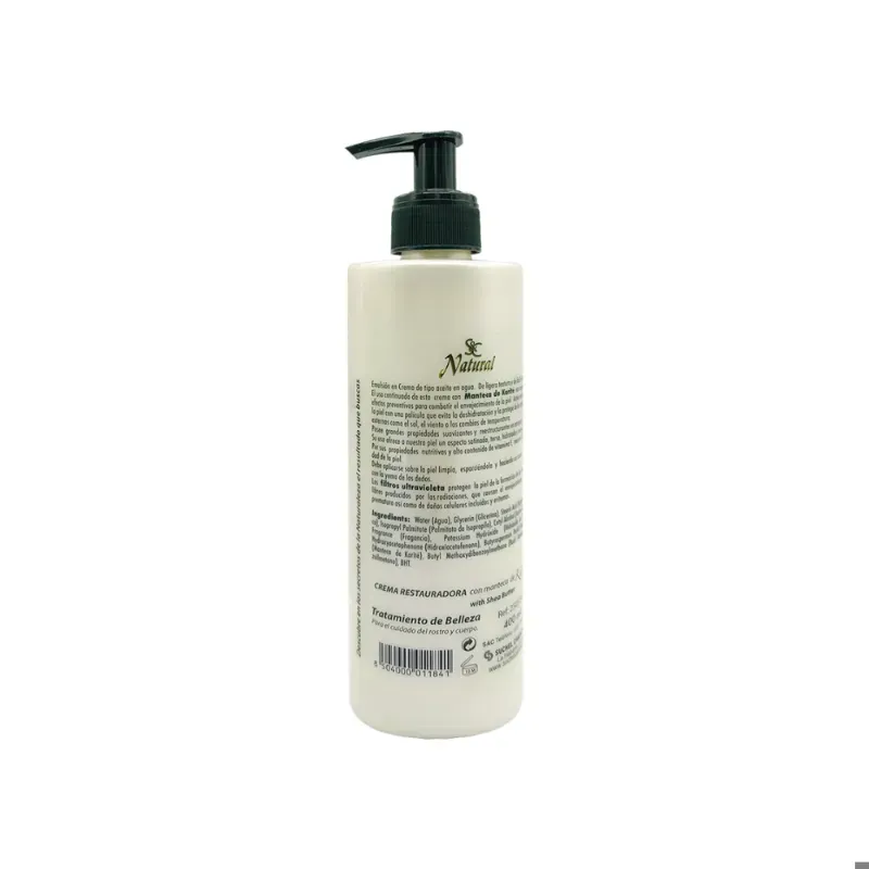 Crema Natural de Karite Suchel Camacho (400 ml)