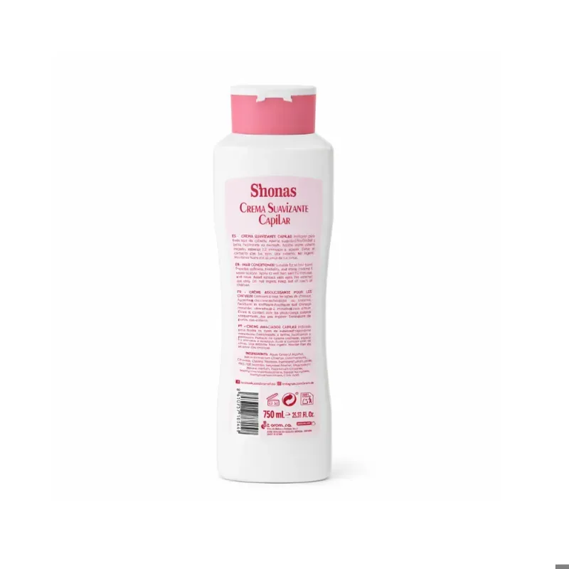 Crema suavizante capilar S´nonas (750 ml / 23.37 oz)