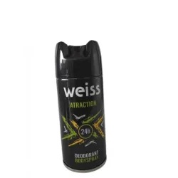 Desodorante para hombre atracción Weiss (150ml)