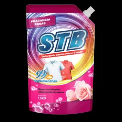 Detergente liquido para lavar fragancia de Rosas STB