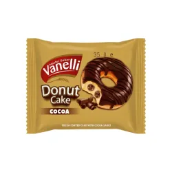 Donuts relleno de crema de chocolate (35 g / 1.23 oz)