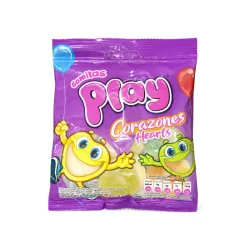 Gomitas sabores a frambuesa, mango y fresa Play (55g / 1.94 oz)