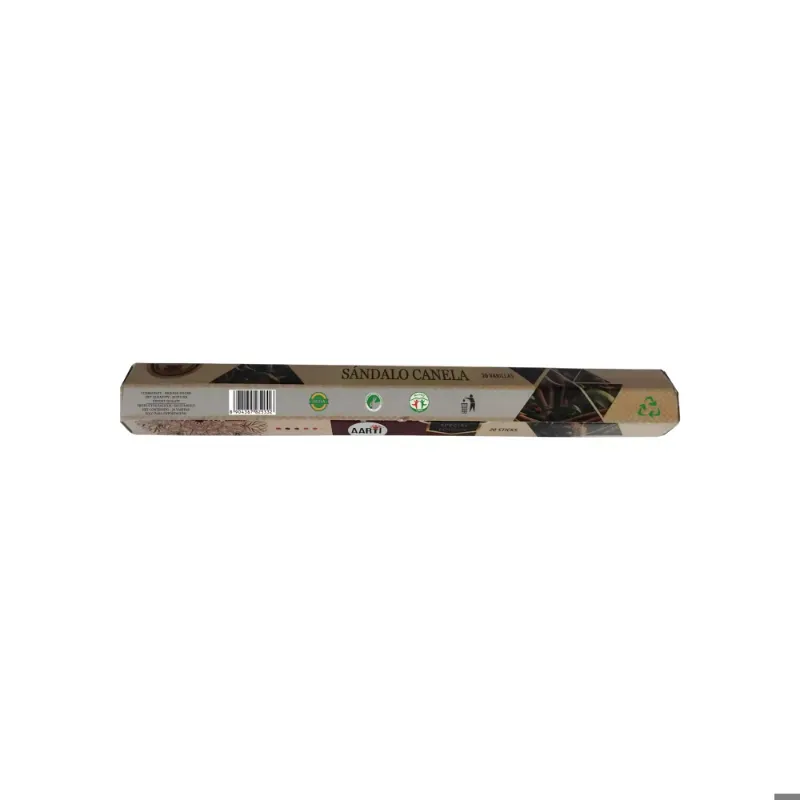 Incienso con aroma a sándalo - canela Aarti (20 U)