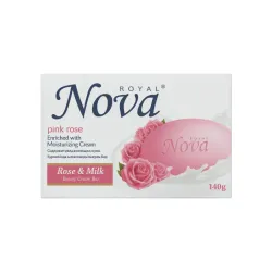 Jabón de rosas y leche Royal Nova (140g)