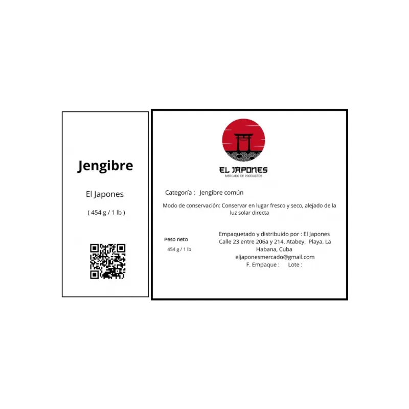Jengibre (1 lb)