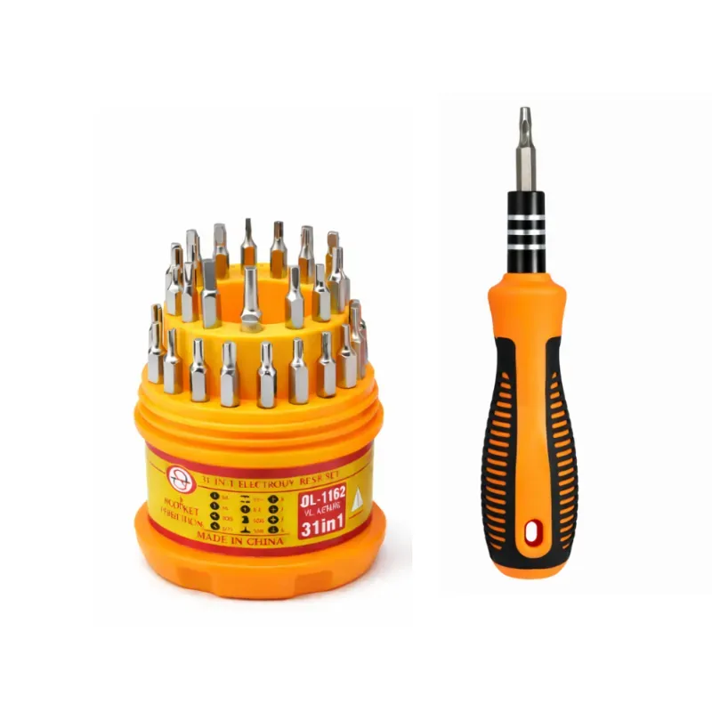 Juego de destornilladores de precisión de bolsillo Jialong (31 en 1)