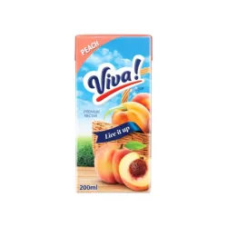 Jugo de melocotón Viva (200ml)